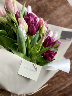 チューリップブーケ　期間限定3月末まで
